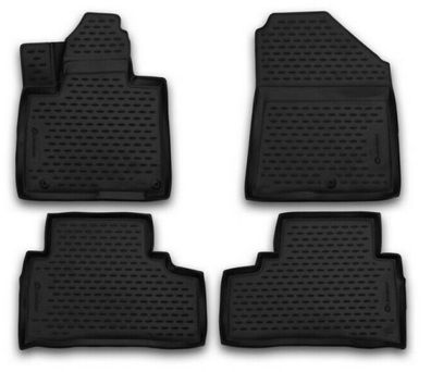 3D Gummimatten Fussmatten fur KIA Sorento 2015- 5/7sitze 4tlg