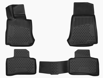 Passgenaue Fußmatten für Mercedes EQC N293 2019-2020 Gummimatten