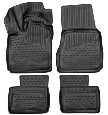 Passgenaue Fußmatten für Renault Twingo III 3 2014-2020 3D Gummimatten