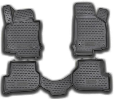 Passgenaue Fußmatten für VW Golf VIII Mk8 ab 2020- Antirutsch Gummimatten