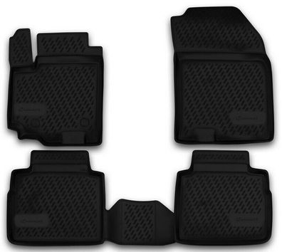 Element Fussmatten fur SUZUKI SX4 S-Cross JY, 2013-2020, 4-teilig