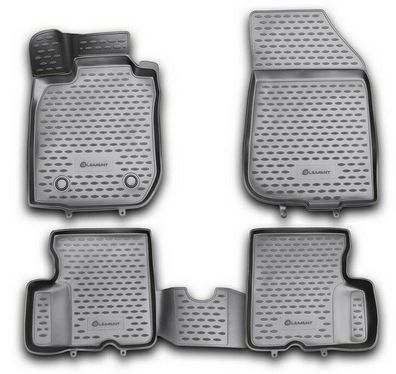 Fußmatten für DACIA Duster 2WD 2010-2016 3D Gummimatten Passform 4 tlg.