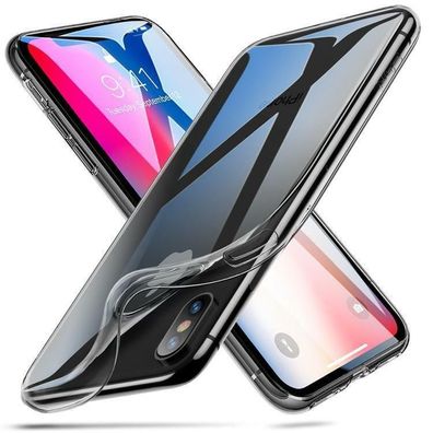 iPhone X/ XS Back Case Schutzhülle Transparent ultra clear High Quality