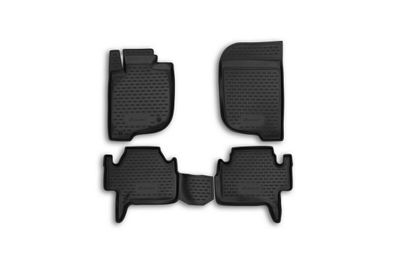 Gummimatten Fussmatten fur Mitsubishi Pajero Sport 2012-2016 4tlg