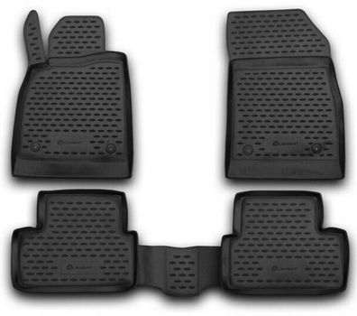Passgenaue Premium Antirutsch Gummimatten Fußmatten für Mitsubishi ASX III 2010-