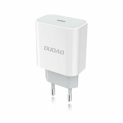 Dudao Quick Charge Schnellladegerät USB Type C Power Delivery 18W weiß