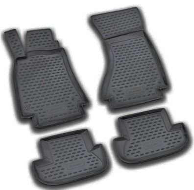 Passform Fußmatten für AUDI A5, 09/2009-2016, 4-teilig