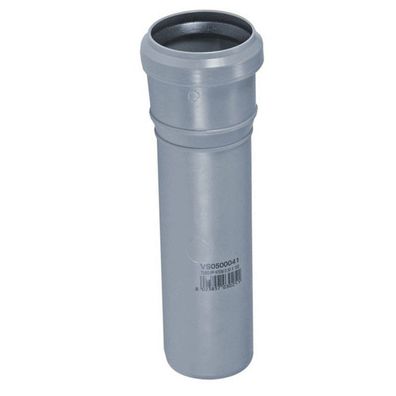 Valsir HT Abwasserrohr PP, DN32-DN100, 150-1000mm, HTEM mit einseitiger Muffe