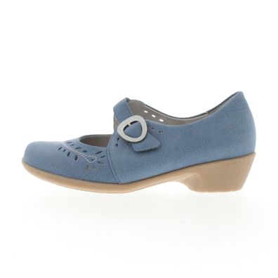 Waldläufer Damenschuhe Größe 39 Blau Mary Jane 462004114171