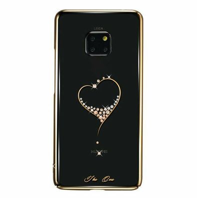 Kingxbar Wish Schutzhülle Swarovski-Kristallen Huawei Mate 20 Pro Gold