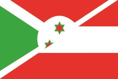 Fahne Flagge Burundi-Österreich Premiumqualität