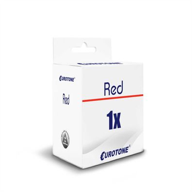 1 Eurotone Patrone Rot ersetzt Canon PGI-72R 6410B001 für Pixma Pro 10