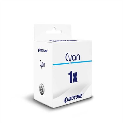 1 Eurotone Patrone Cyan ersetzt Canon CLI-551C für Pixma IP 7250 8750