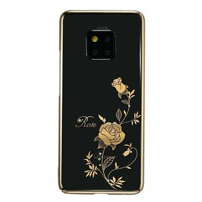 Kingxbar Wish Schutzhülle Swarovski-Kristallen Huawei Mate 20 Pro Rose Gold