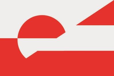 Fahne Flagge Grönland-Österreich Premiumqualität