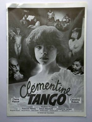 Clementine Tango - Caroline Roboh, Claire Pascal, Josephine Larsen - Presseheft