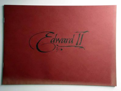 Edward II - Steven Waddington - Annie Lennox - Tilda Swinton - Presseheft