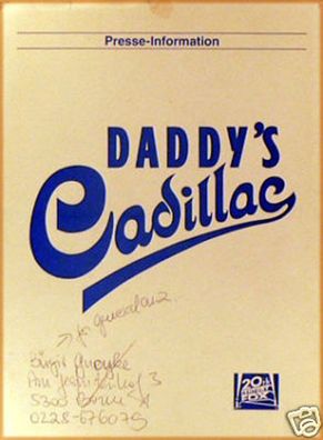 Daddy's Cadillac - Original-Presseheft