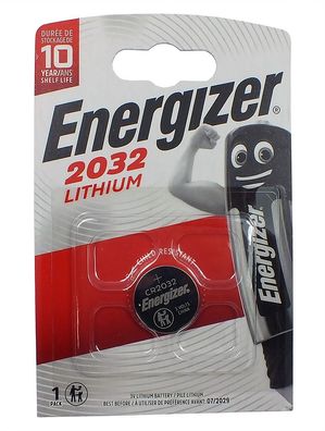 1 x Energizer Knopfzelle Batterie > Ultimate Lithium 3 Volts > CR2032