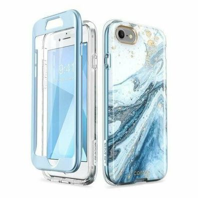 Supcase Cosmo Luxus Schutzhülle Back Case für iPhone 7/ iPhone 8/ iPhone SE 2020 blau