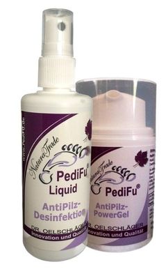 PediFu Liquid & PowerGel Antipilz-Desinfektion Haut Nägel NaturaTrade