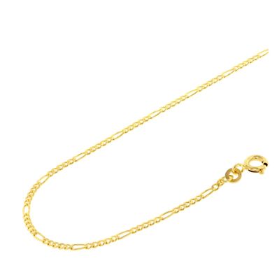 Acalee Schmuck Halskette 333 Gold / 8 Karat Figaro-Kette 1,9 mm 10-4019
