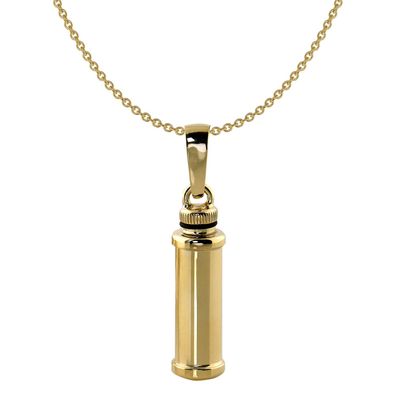 Acalee Schmuck Mini-Urne Kapsel 375 Gold + Halskette 40-4001