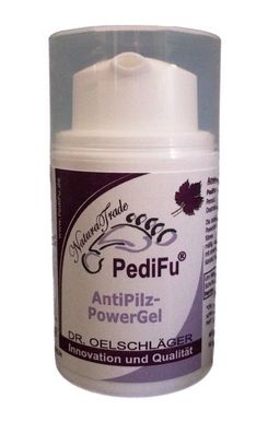 PediFu PowerGel 50ml Antipilz-Desinfektion Nägel Haut Dr. Oelschläger NaturaTrade