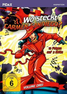 Wo steckt Carmen Sandiego? - Vol. 3 [DVD] Neuware