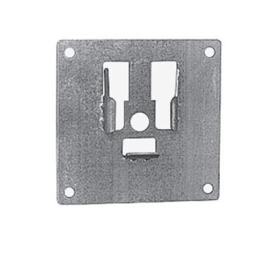 GKSE-Lager Gegenseite für Kugellager. Verzinkt. Für Ø 40mm Kugellager