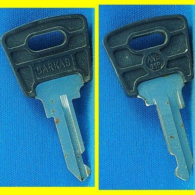 Barkas - Schlüssel Rohling - Profil ANE 21P mit Kunststoffkopf