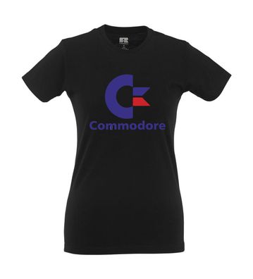 Commodore Computer I Girlie Shirt