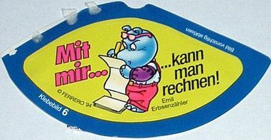 Aufkebebild Mit mir kann man rechnen