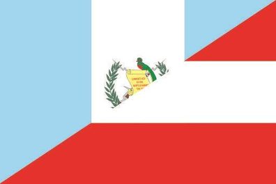 Fahne Flagge Guatemala-Österreich Premiumqualität