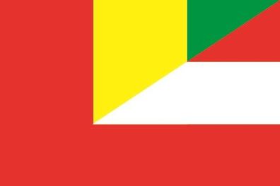 Fahne Flagge Guinea-Österreich Premiumqualität