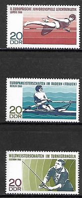 DDR postfrisch Michel-Nummer 1372-1374