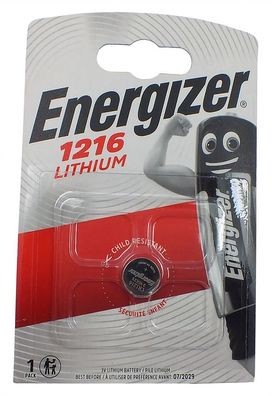 1 x Energizer Batterie Knopfzelle > Ultimate Lithium 3 Volts > CR1216