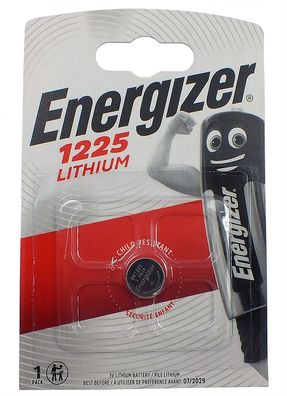 1 x Ultimate Energizer Knopfzelle Batterie > Lithium 3 Volts > CR1225