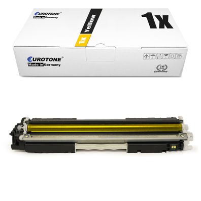 1 Eurotone Toner Yellow ersetzt HP CE312A 126A für Color LaserJet Pro CP 1021 1022