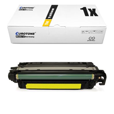 1 Eurotone Toner Yellow ersetzt HP CF362A 508A für Color LaserJet Enterprise