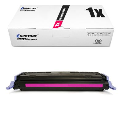 1 Eurotone Toner Magenta ersetzt HP Q6003A 124A für Color LaserJet 1600 2600 2605