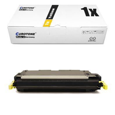 1 Eurotone Toner Yellow ersetzt HP Q7562A 314A für Color LaserJet 2700 3000