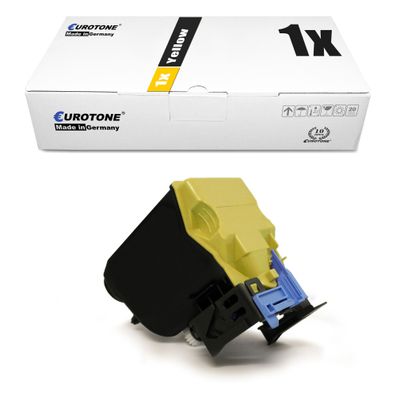 1 Eurotone Toner Yellow ersetzt Konica Minolta A5X0250 TNP48Y für Bizhub C 3350 3850