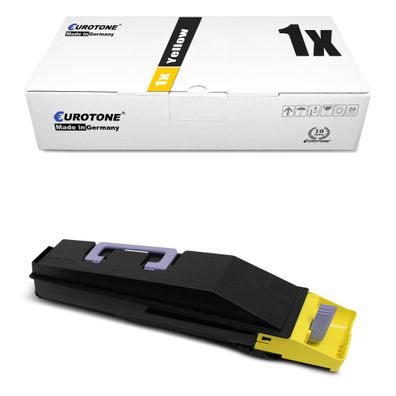 1 Eurotone Toner Yellow ersetzt Kyocera 1T02H7AEU0 TK-855Y für TASKalfa 400 500 552
