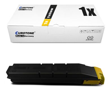 1 Eurotone Toner Yellow ersetzt Kyocera 1T02MNANL0 TK-8600Y für FS-C 8600 8650 8670