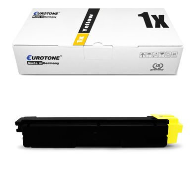 1 Eurotone Toner Yellow ersetzt Kyocera 1T02KTANL0 TK-580Y