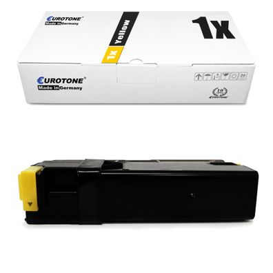 1 Eurotone Toner Yellow ersetzt Dell 593-10260 PN124 für 1320