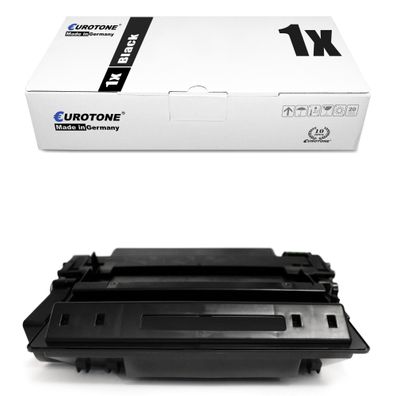 1 Eurotone Toner Schwarz ersetzt HP CE255X 55X für LaserJet P 3011 3015