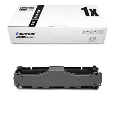 1 Eurotone Toner Schwarz ersetzt HP CC530A 304A für Color LaserJet CM 2320 2323 2720