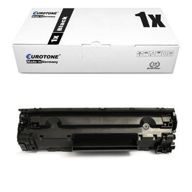 1 Eurotone Toner Schwarz ersetzt HP CE285A 85A für LaserJet P 1002 1101 1102 1103